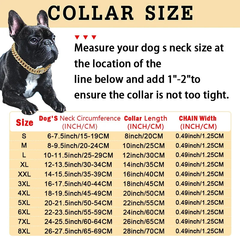 RoyalPaw™ Cuban Chain Collar