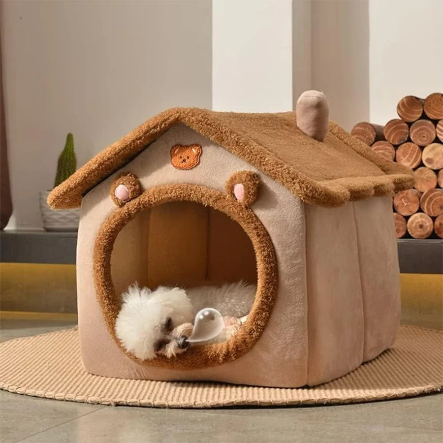 CozyPaw Foldable Pet House