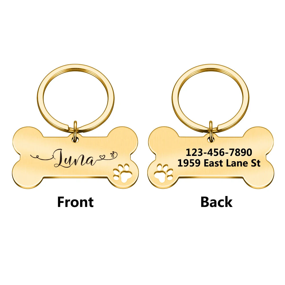 PawPrint™ Personalized Pet ID Tag