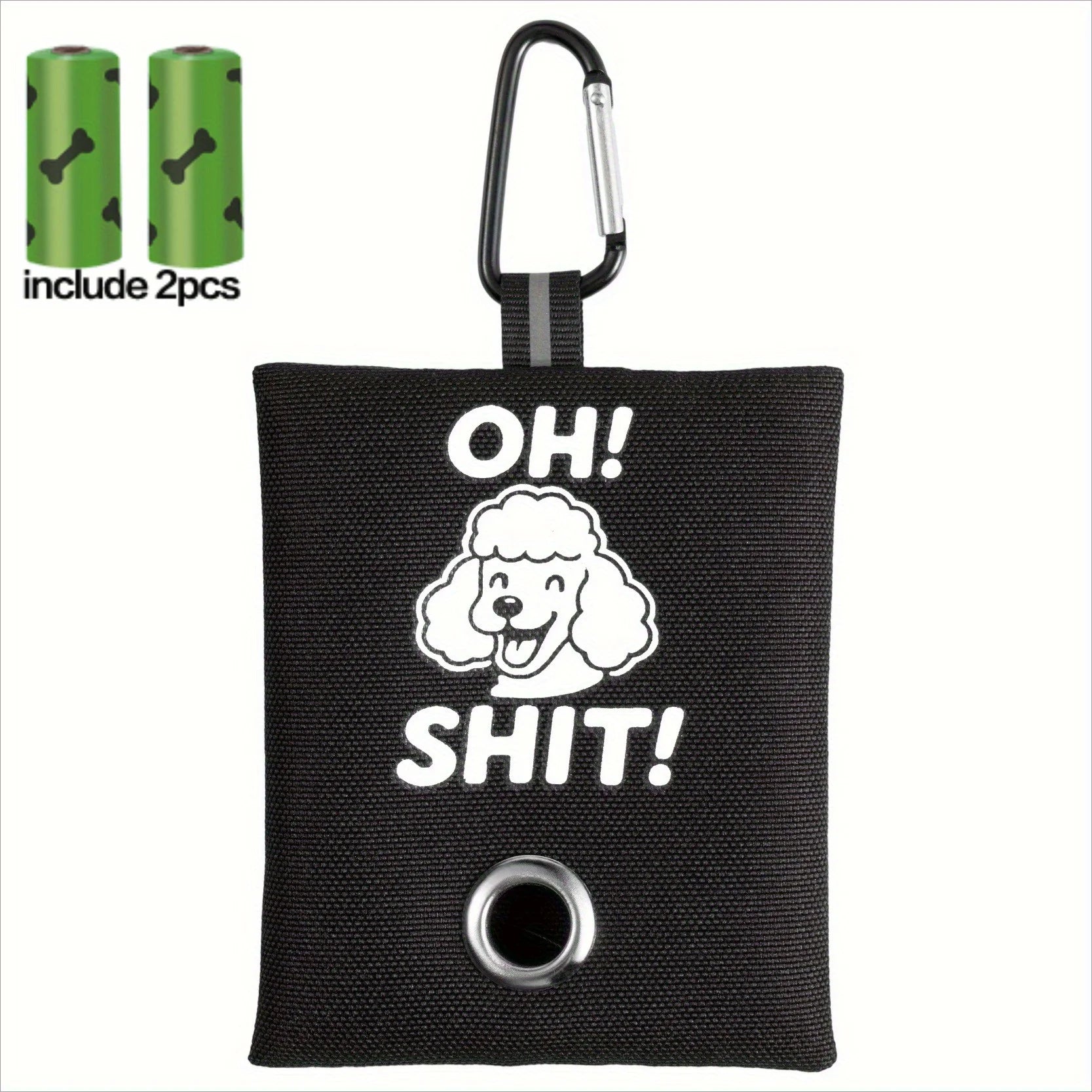 Oh! Shit! Poop Bag Holder
