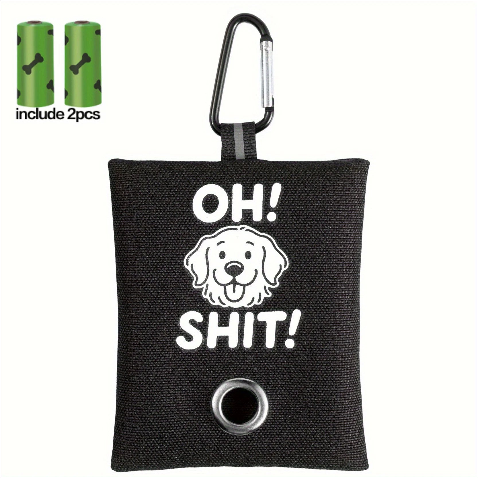 Oh! Shit! Poop Bag Holder
