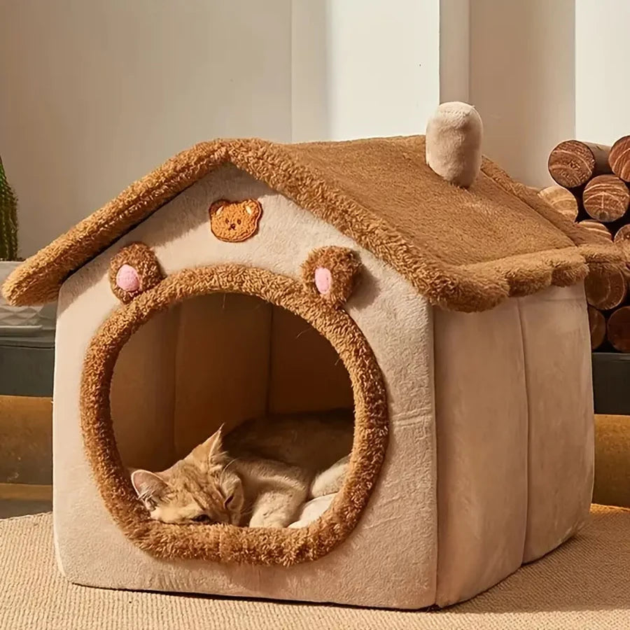CozyPaw Foldable Pet House