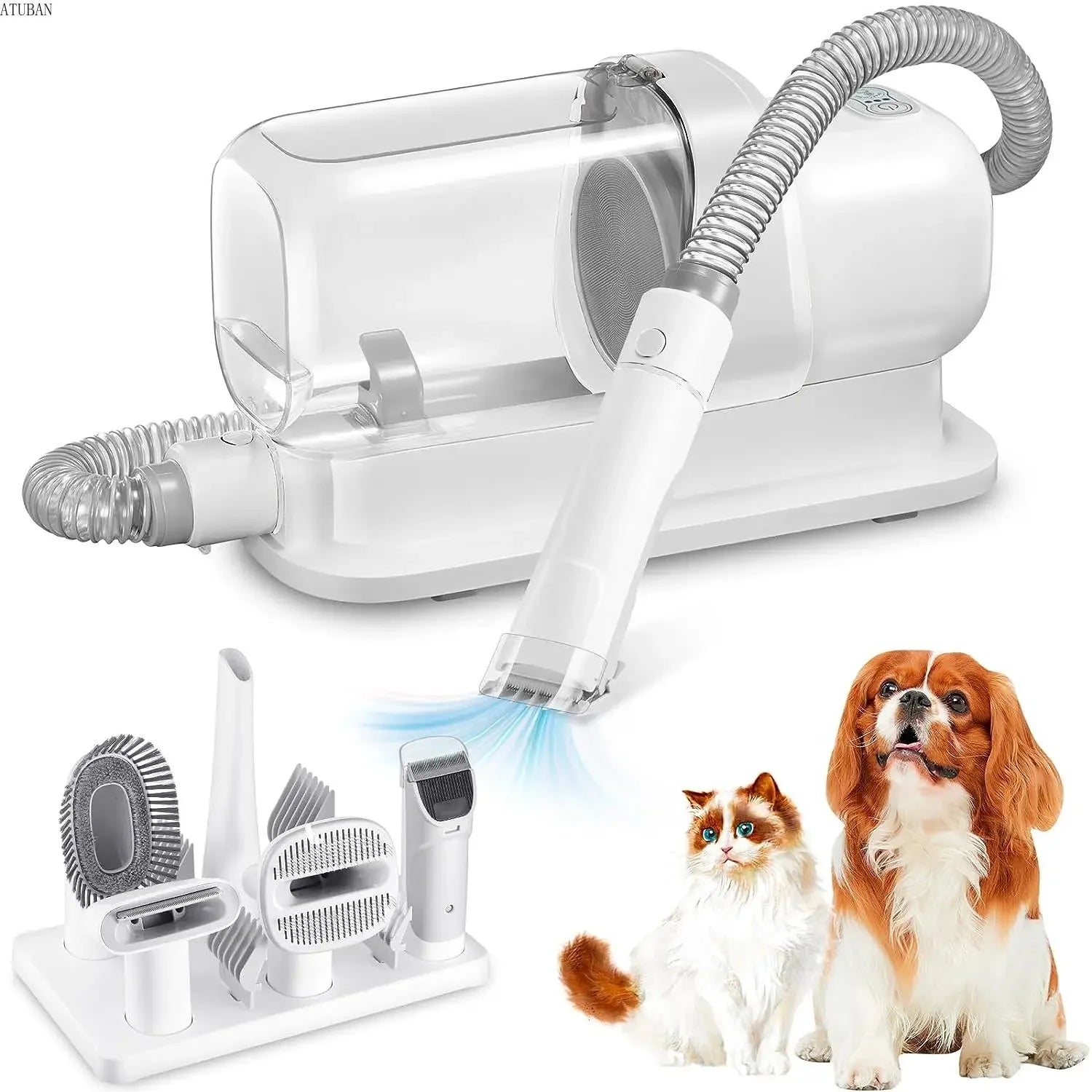 GroomMaster Pro Pet Vacuum Kit