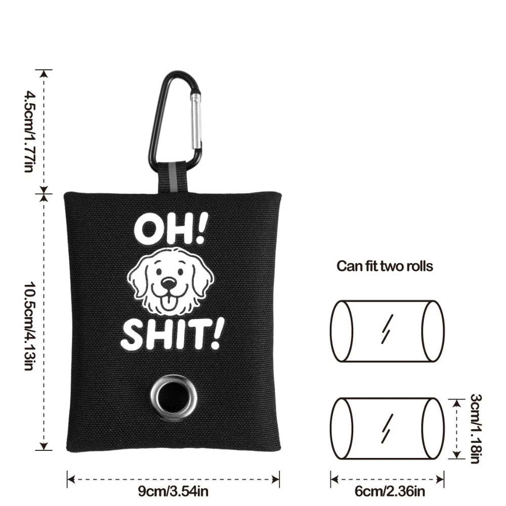 Oh! Shit! Poop Bag Holder
