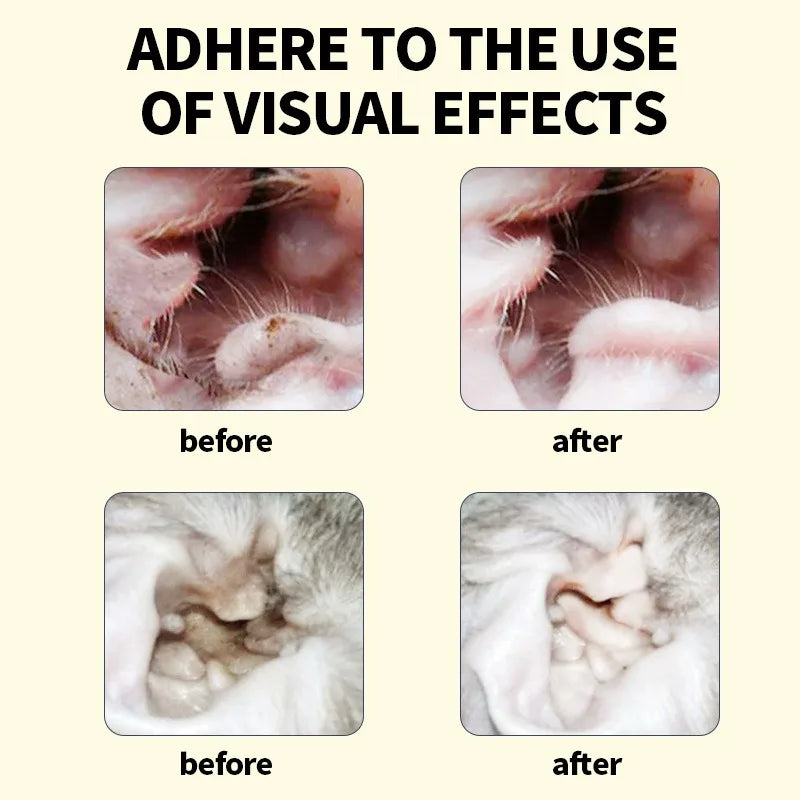 PuriPaw Pet Ear Cleaner Drops