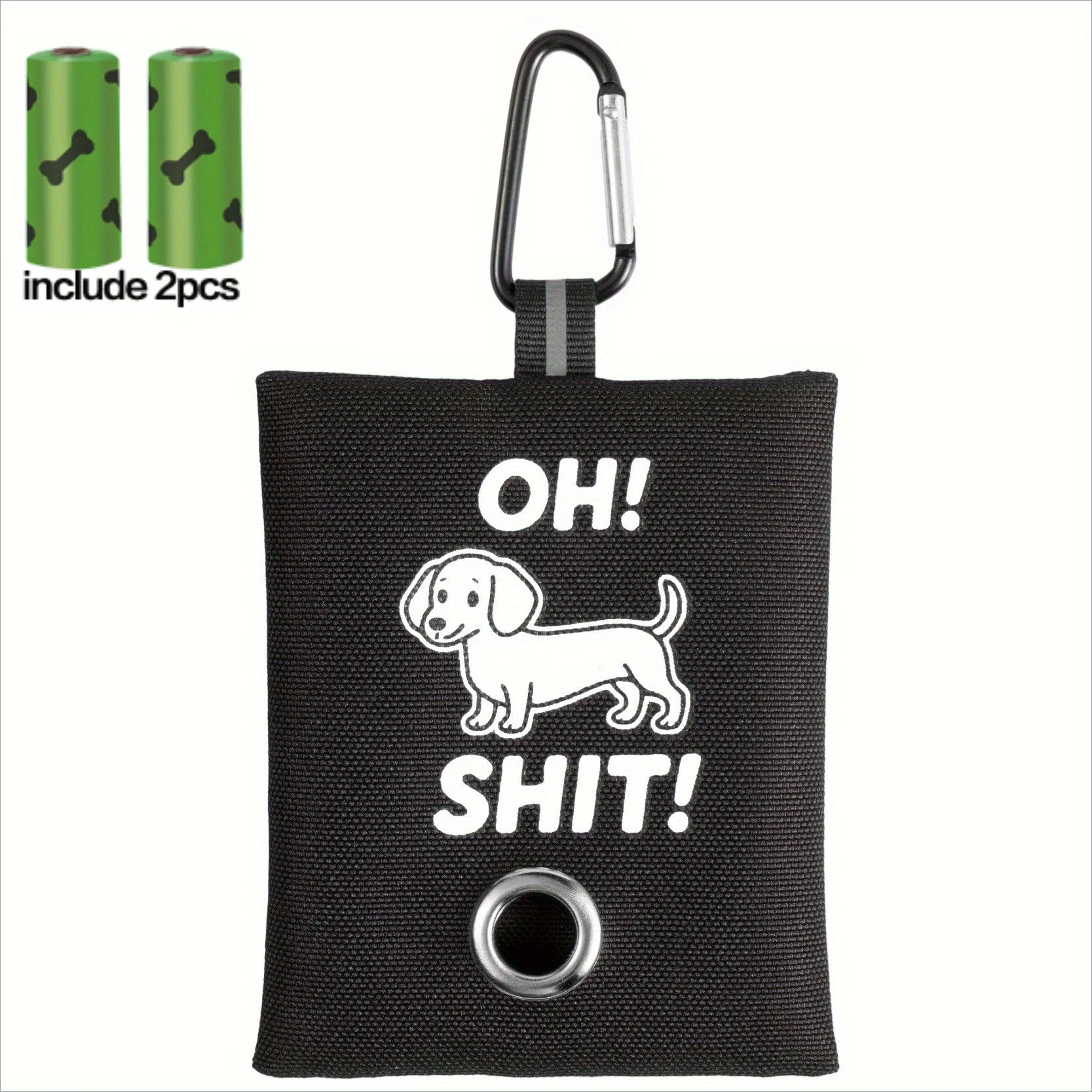 Oh! Shit! Poop Bag Holder