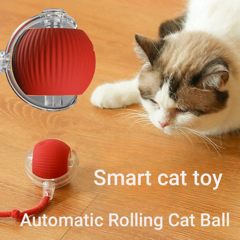 PouncePlay™ Interactive Cat Ball