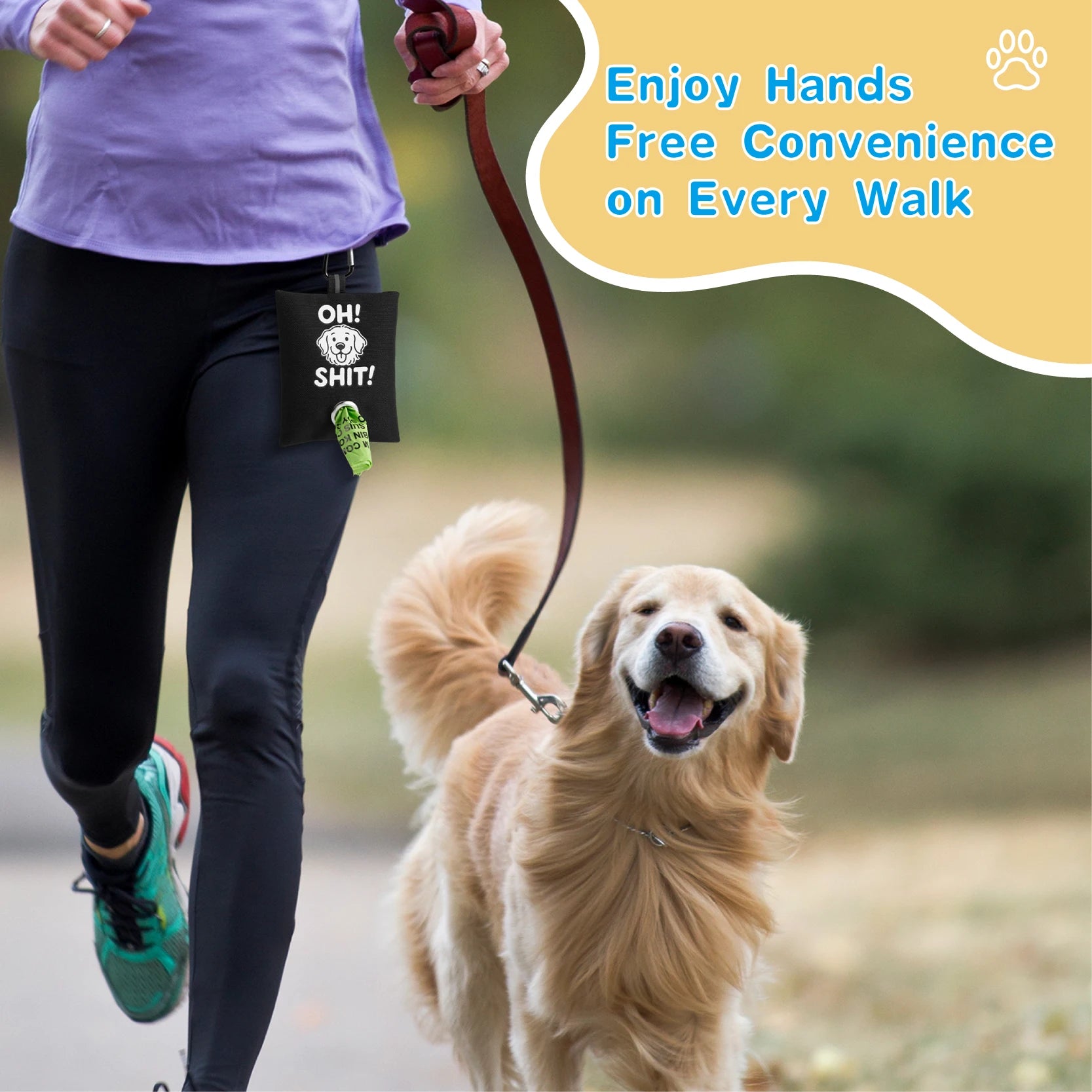 Oh! Shit! Poop Bag Holder