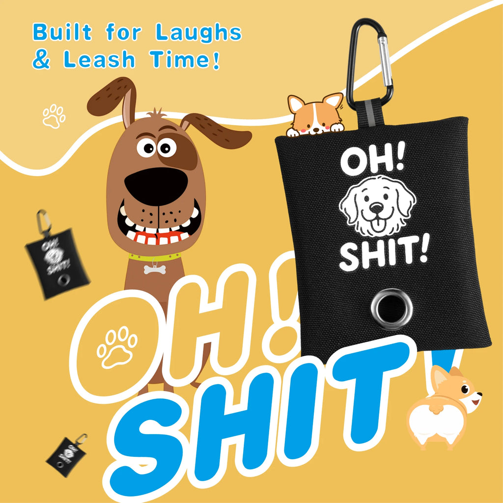 Oh! Shit! Poop Bag Holder