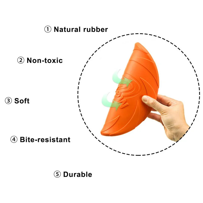 AeroFetch Durable Dog Frisbee