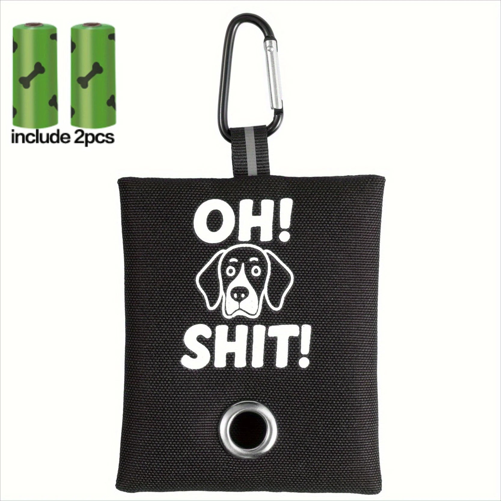 Oh! Shit! Poop Bag Holder