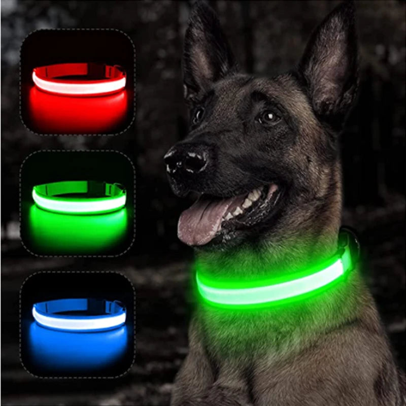 GlowGuard LED Pet Collar