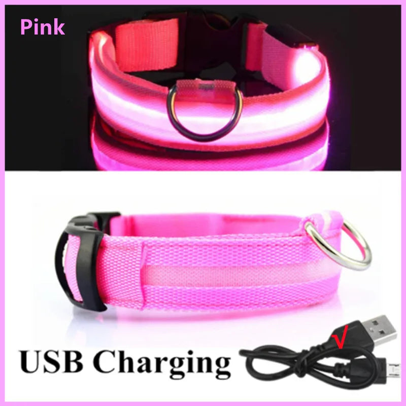 GlowGuard LED Pet Collar