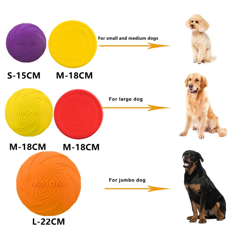 AeroFetch Durable Dog Frisbee