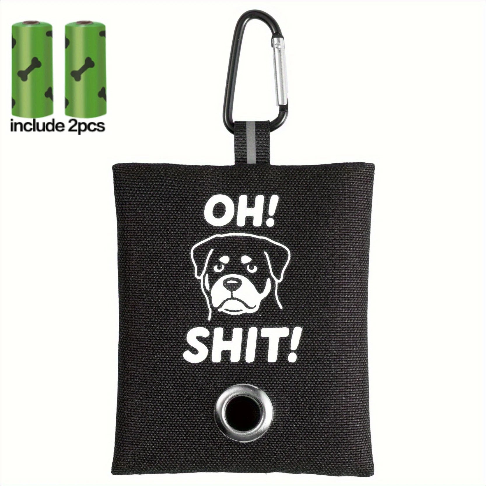 Oh! Shit! Poop Bag Holder