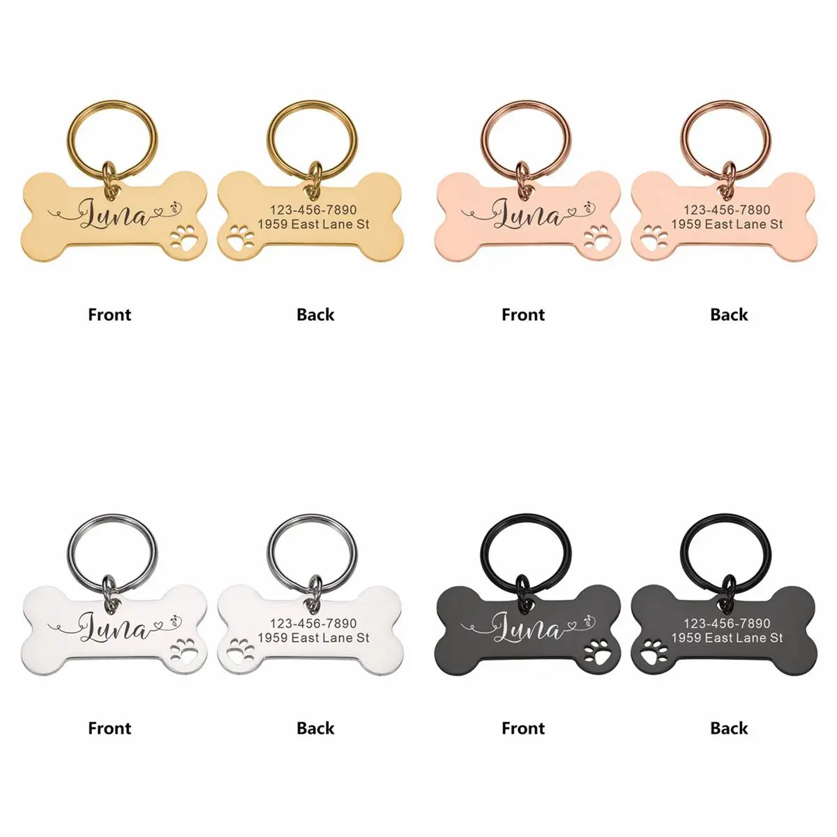 PawPrint™ Personalized Pet ID Tag