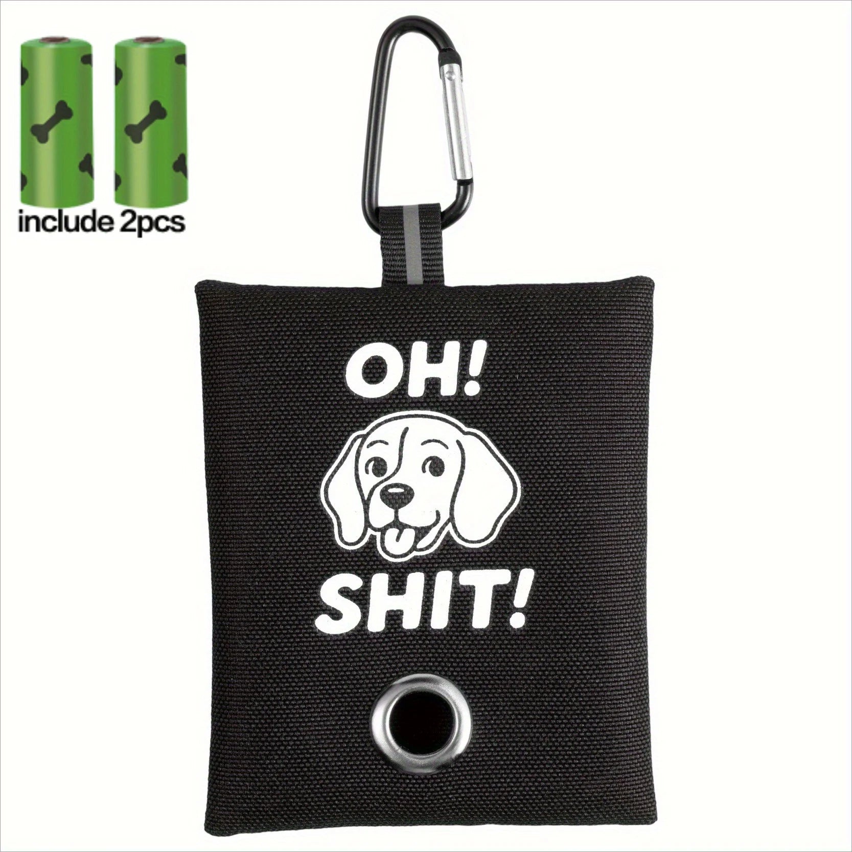 Oh! Shit! Poop Bag Holder