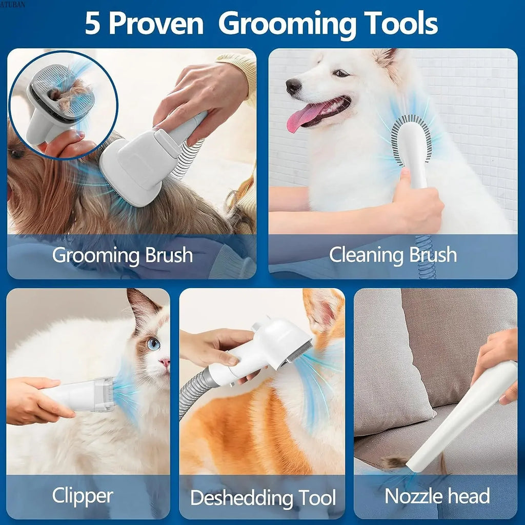 GroomMaster Pro Pet Vacuum Kit