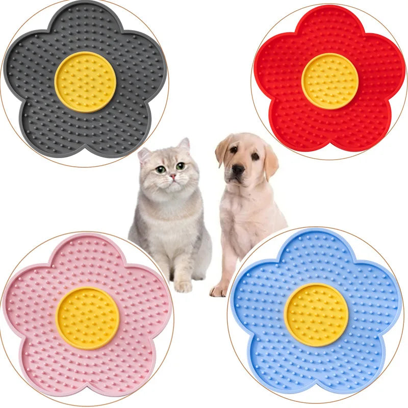 PawPet Flower Lick Mat